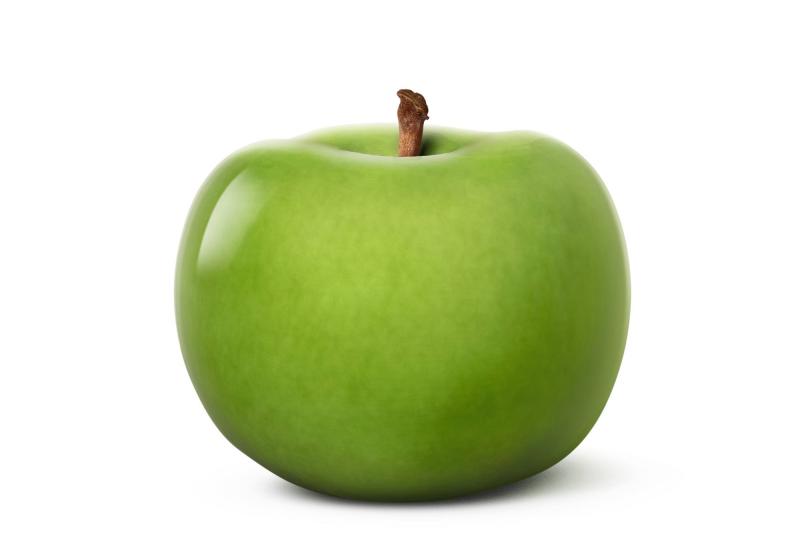 portuguese faience apple green